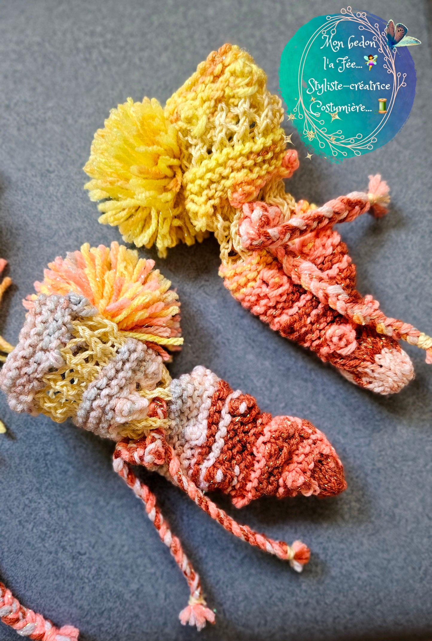 Les Murmures de Laine:Les pompons enchantés ✨🧶🐑