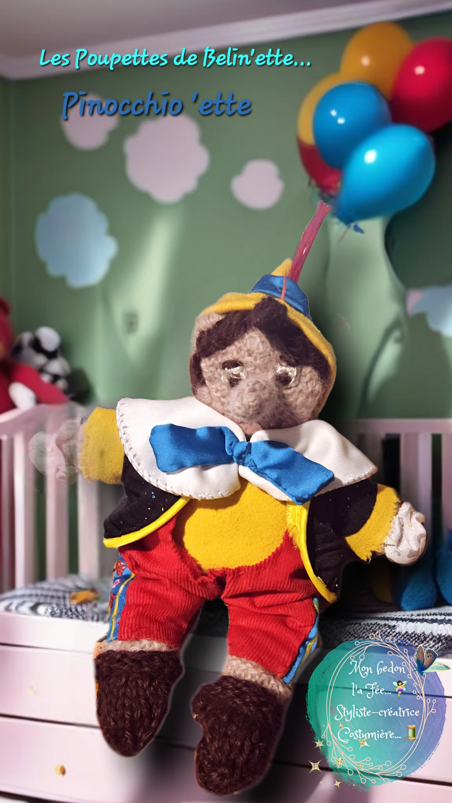 💙💛❤️Pinocchio Classique🪁🎉🎭
