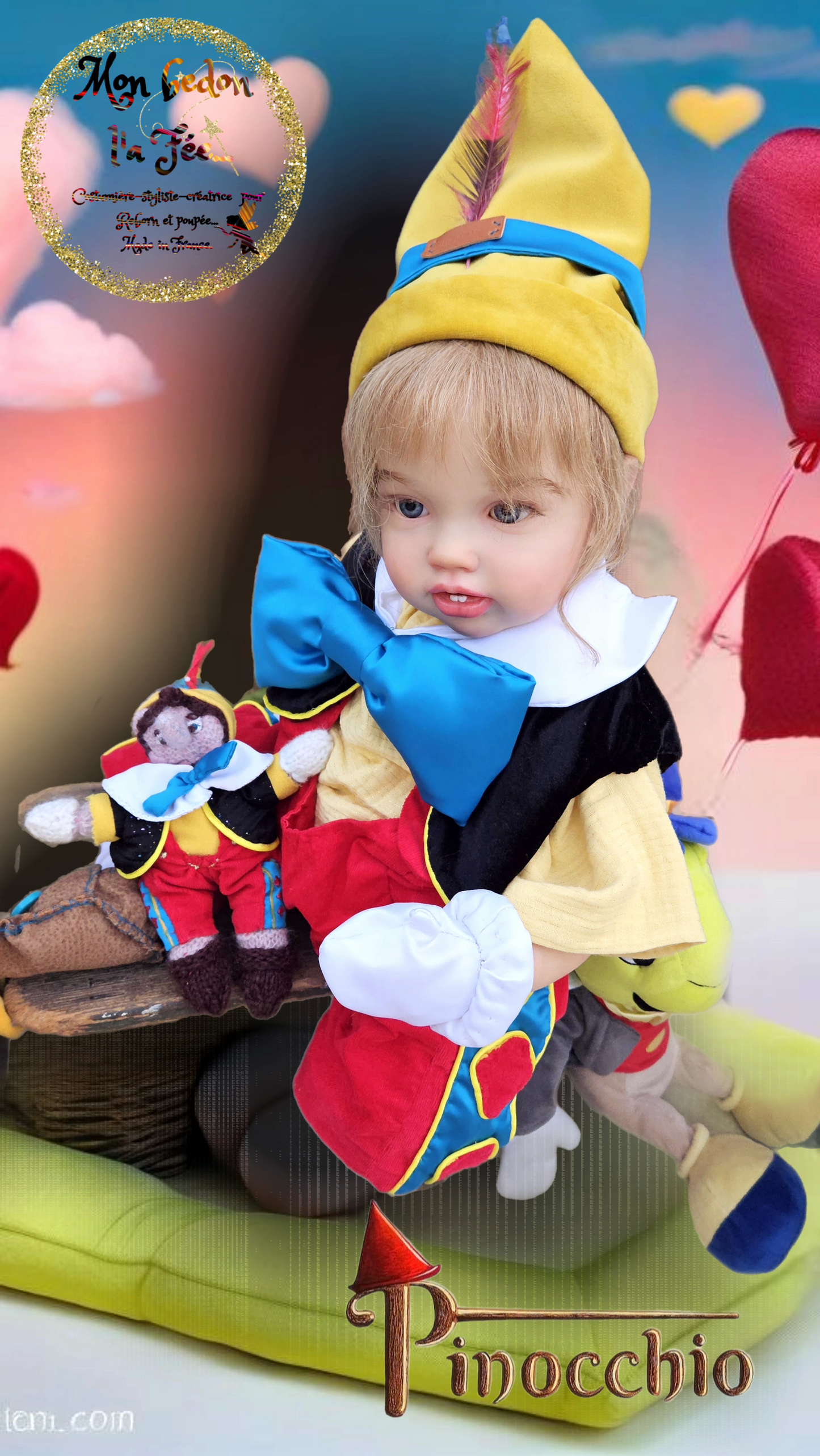 💙💛❤️Pinocchio Classique🪁🎉🎭
