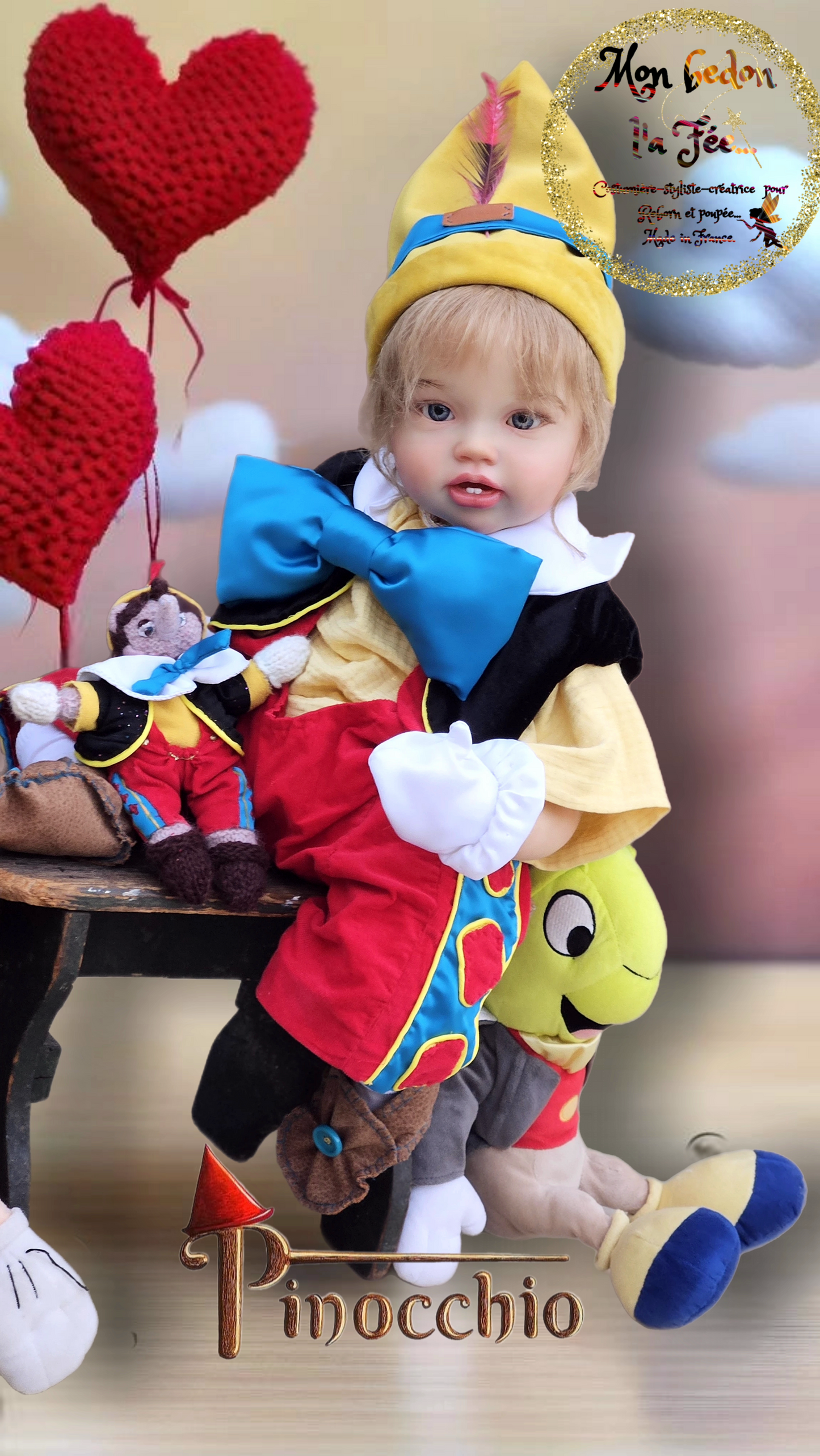 💙💛❤️Pinocchio Classique🪁🎉🎭