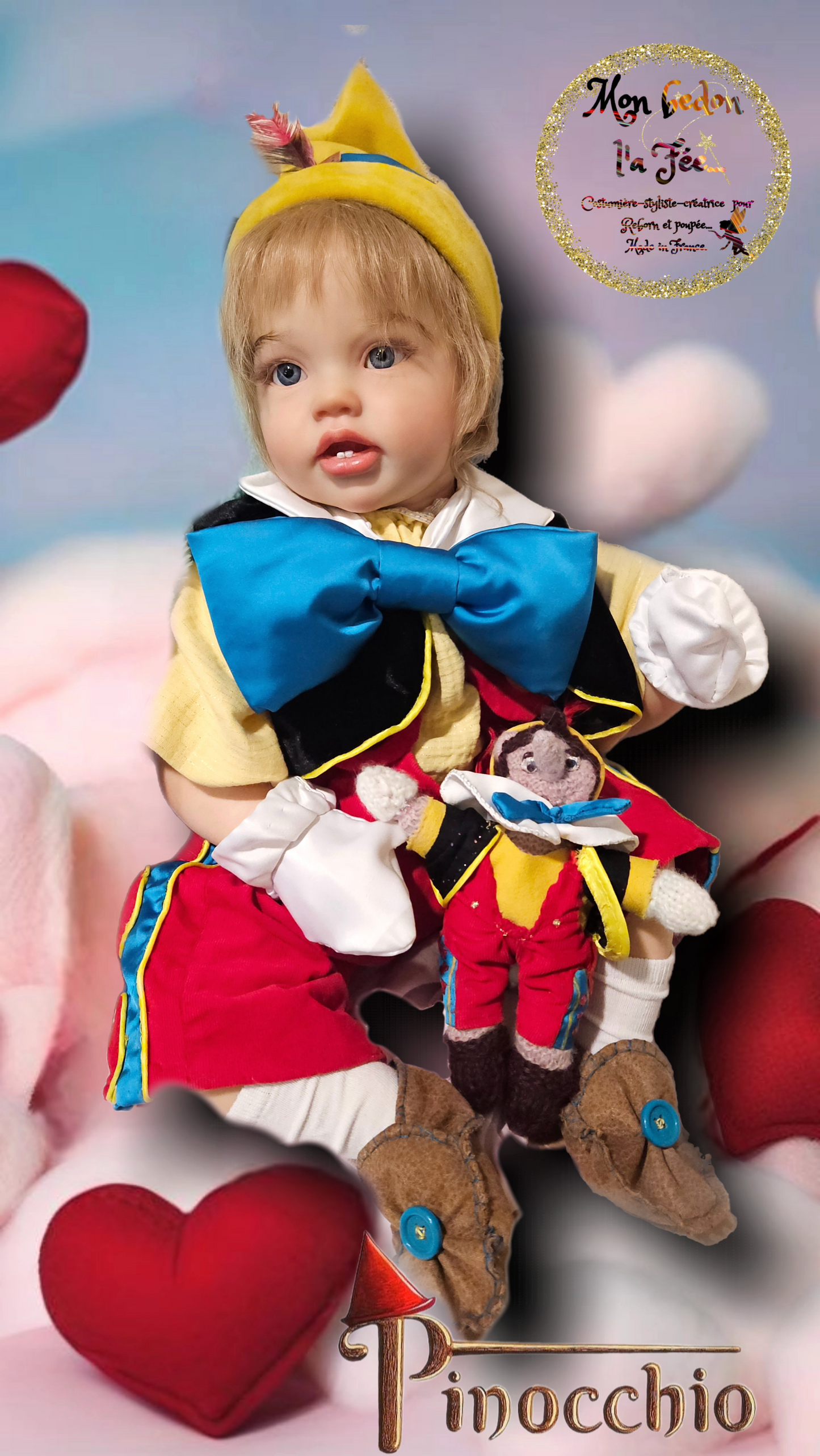 💙💛❤️Pinocchio Classique🪁🎉🎭