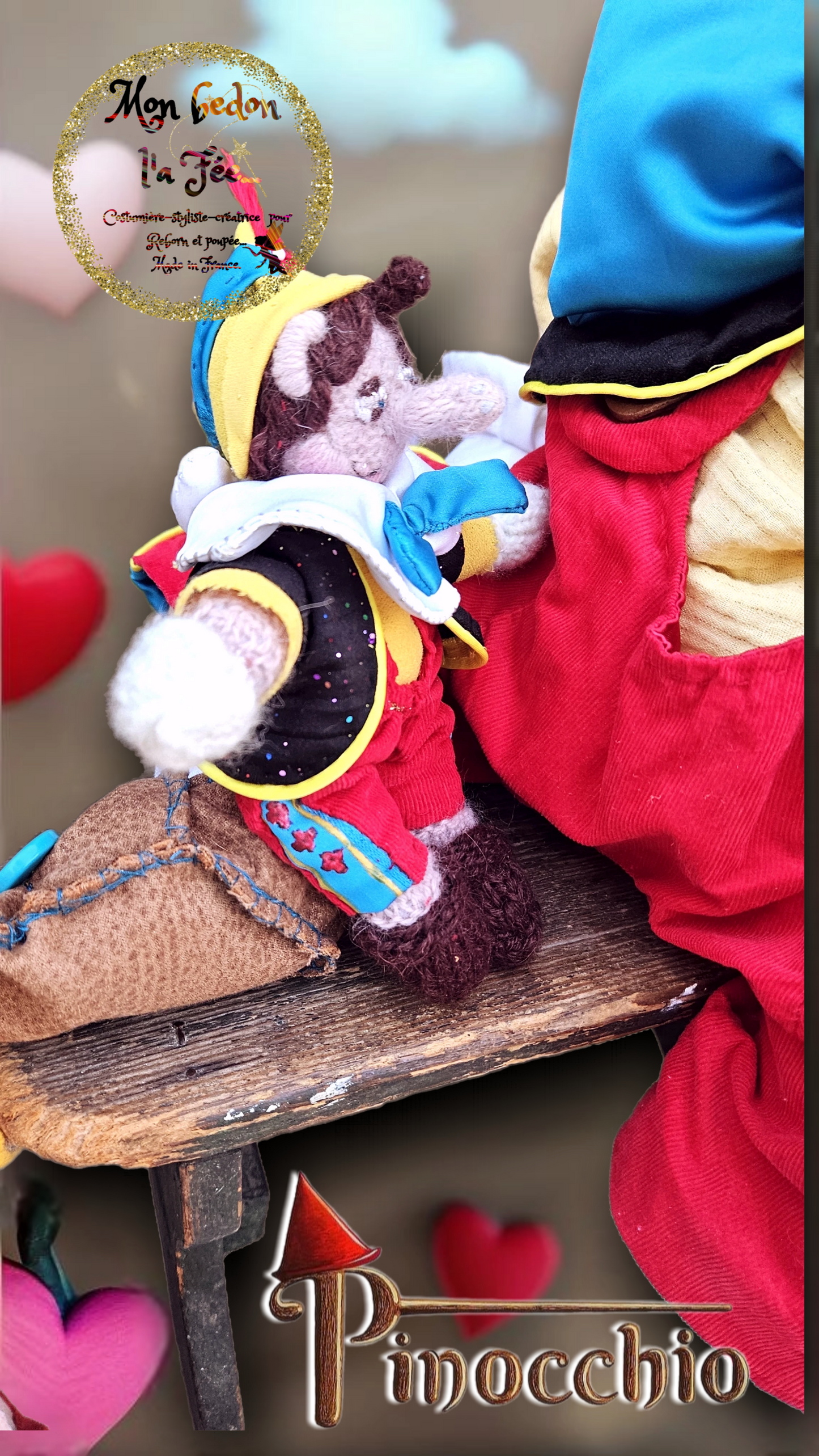 💙💛❤️Pinocchio Classique🪁🎉🎭