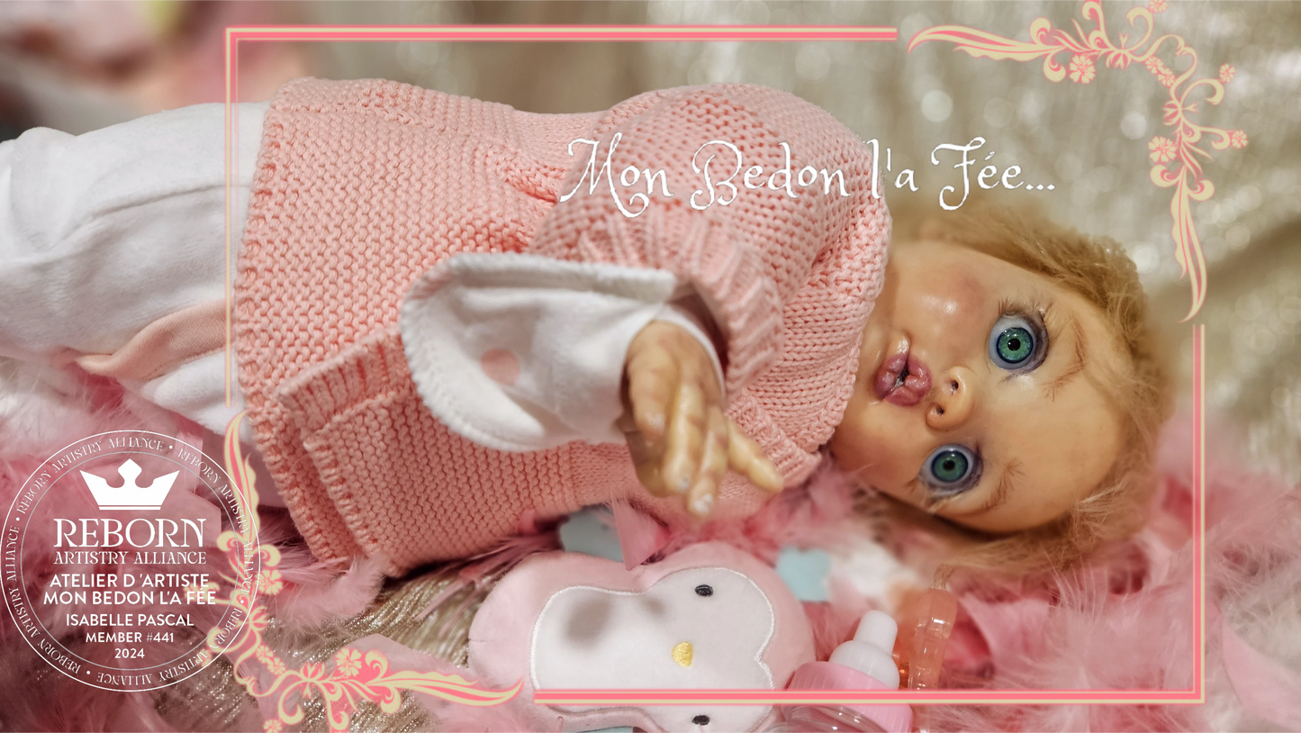 Poupée reborn authentique Peeka by Bonnie Brown