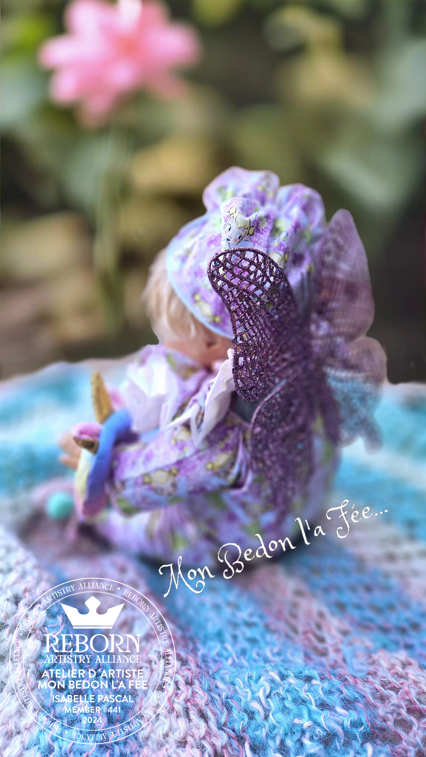 Poupée reborn authentique Peeka by Bonnie Brown