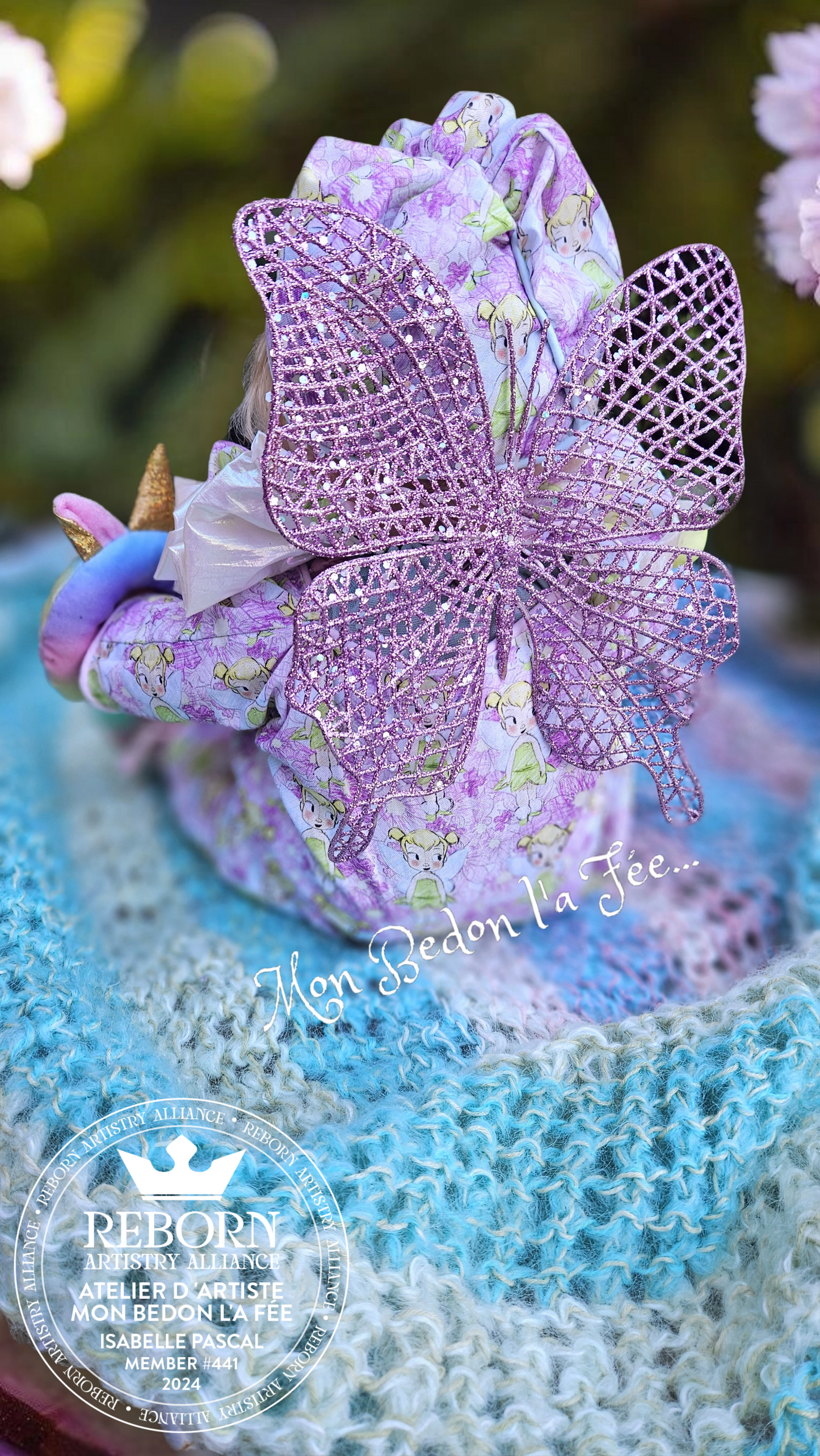 Poupée reborn authentique Peeka by Bonnie Brown