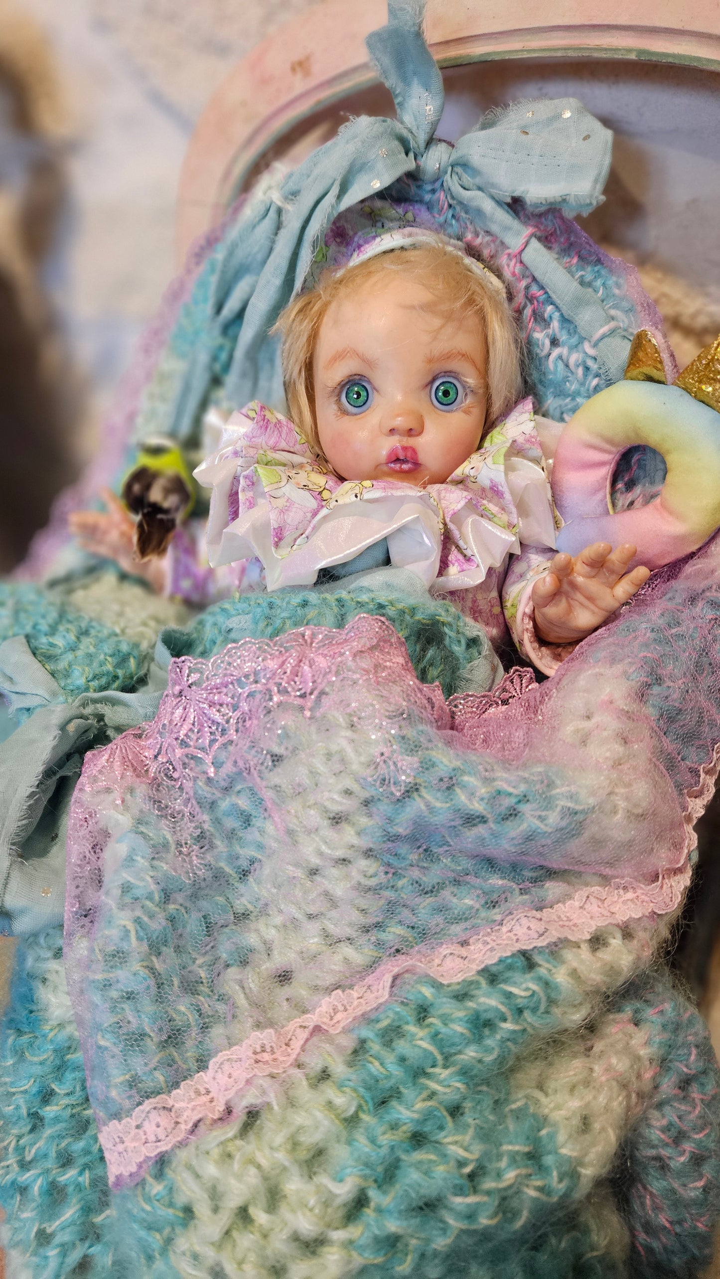 Poupée reborn authentique Peeka by Bonnie Brown