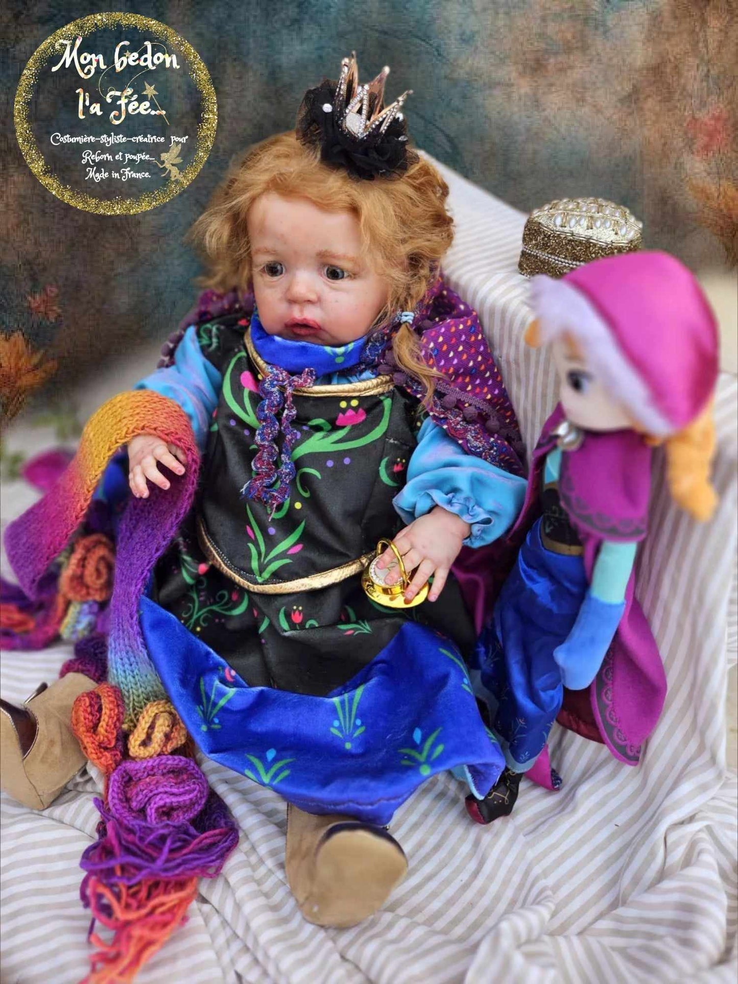 ✨ Anna d’Arendelle – L’Héroïne des Royaumes Enneigés (Toddler) ✨