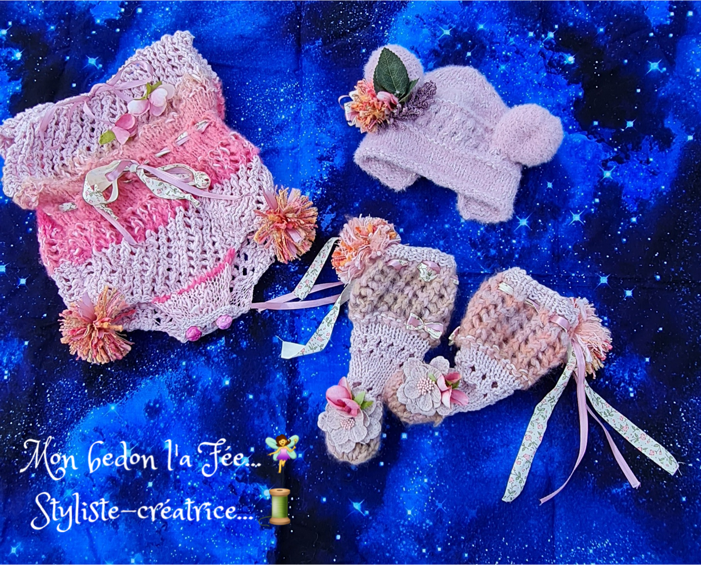 Les voiles de Fée: Ensemble "Douceur Florale" ✨