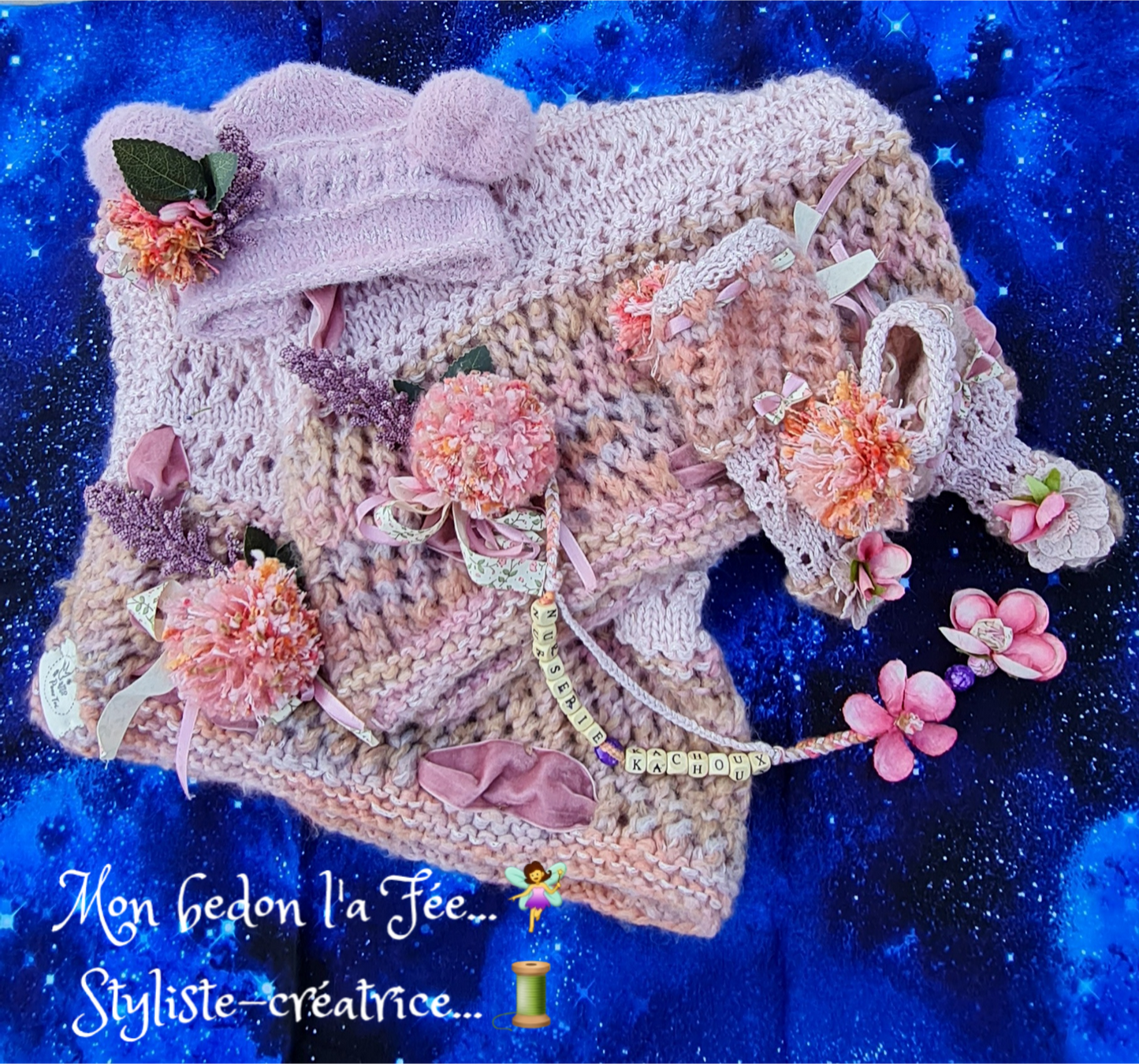 Les voiles de Fée: Ensemble "Douceur Florale" ✨