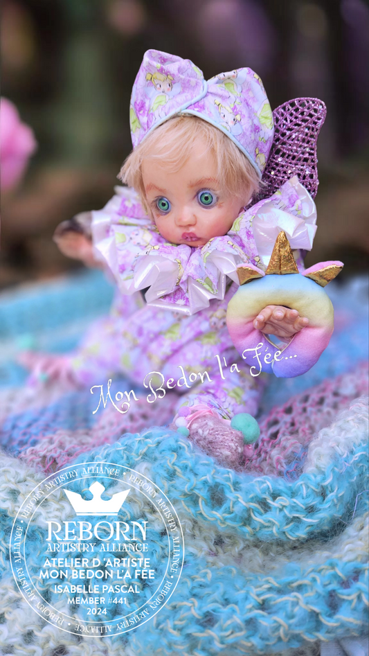 Poupée reborn authentique Peeka by Bonnie Brown
